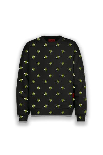 JOHN FRANK IDENTITY SWEATSHIRT BLACK - 1